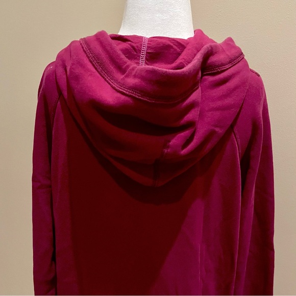 NWOT-American Eagle~Hoodie~Women’s Size L-Burgundy-Cotton - Picture 9 of 11
